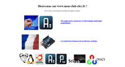 Desktop Screenshot of mon-club-elec.fr